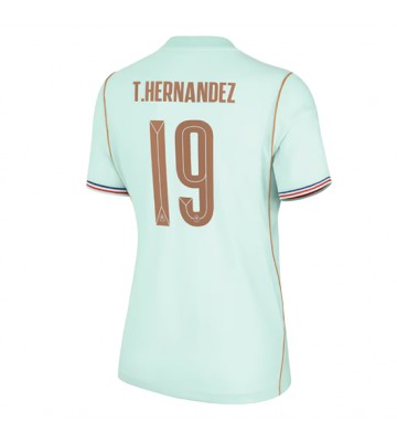 Frankrig Theo Hernandez #19 Udebanetrøje Dame VM 2026 Kortærmet